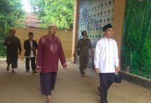 Tamu PPMTQ Daarussalaam Slinga Purbalingga di momentum Idul Fitri 1442 H