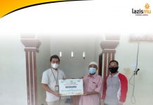 Lazismu Purbalingga Tasyarufkan 50 Paket Berasmu ke PPMTQ Darussalam Slinga
