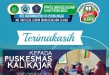 PPMTQ Darussalam Sudah Vaksin Dosis 1 dan 2