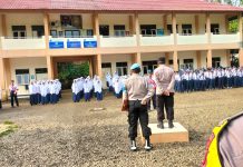 Apel Pagi PPMTQ DAARUSSALAAM Bersama Polsek Kaligondang