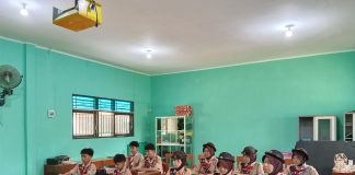 Visitasi dan Verifikasi Calon Pramuka Garuda Digelar di MTs Muhammadiyah 04 Slinga